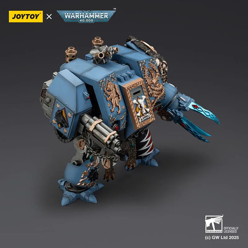 JOYTOY Warhammer 40K 1/18 Space Wolves Bjorn the Fell-Handed Action Figure Game Soldier Figurine Model Collectible Toy