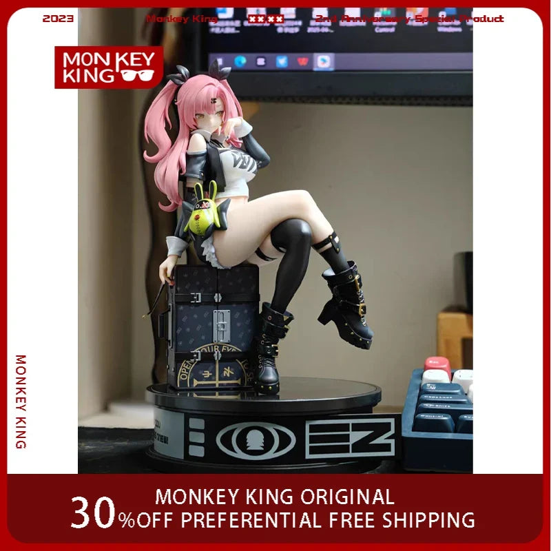 In Stock Original 23cm Zenless Zone Zero Figure Nicole Demara Pretty Girl Anime Collectible Model Resin Holiday Gifts Kids Toys