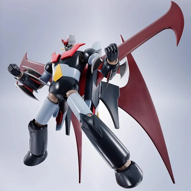 Bandai Genuine THE ROBOT SPIRITS 336 MAZINGER X & JET SCRANDER (GRENDIZER U)Anime Action Figure Collectible Model Toys Gift Kid
