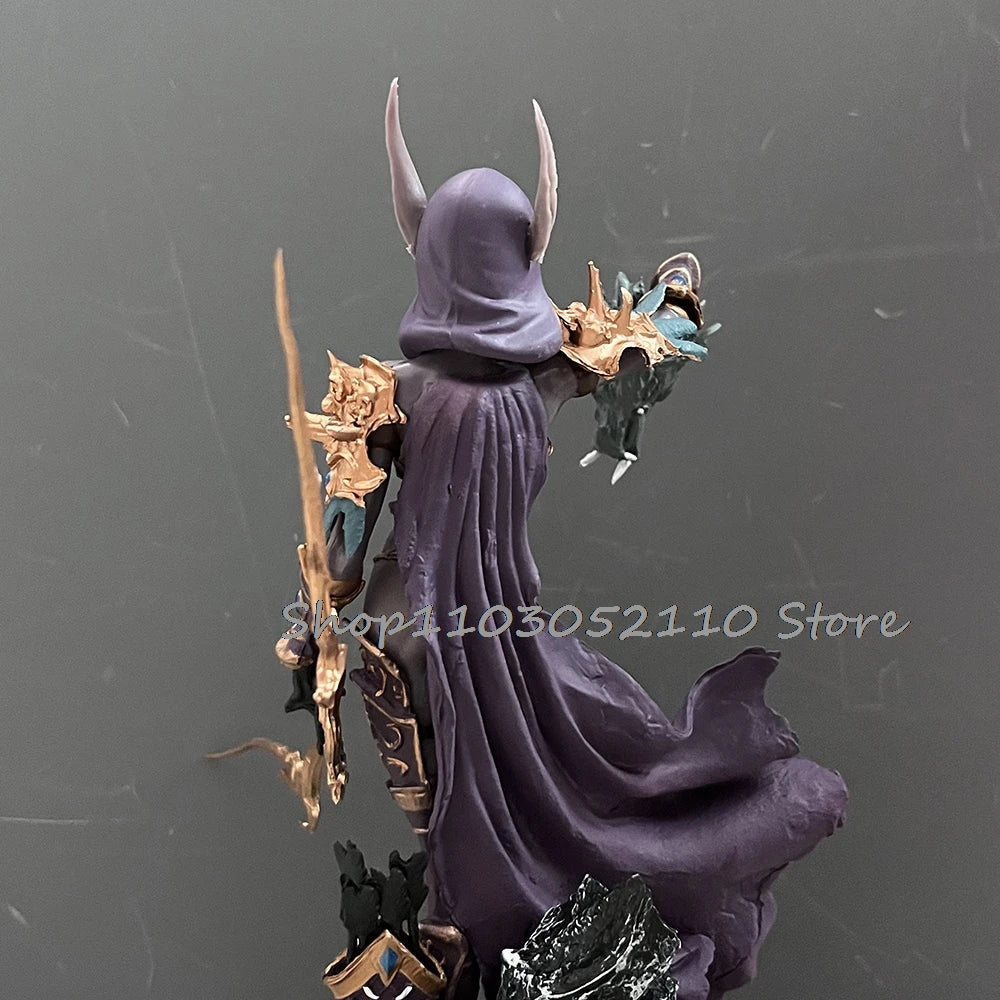 Sylvanas Windrunner World Of Warcraft Action Figure Sylvan Archery Queen The Queen of the Undead Handmade Model Toys Doll Gifts