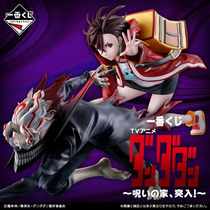 Fast Shipping Bandai Anime DAN DA DAN Ayase Momo Takakura Ken BANPRESTO Ichiban Kuji Original Model Toys Action Figure Children