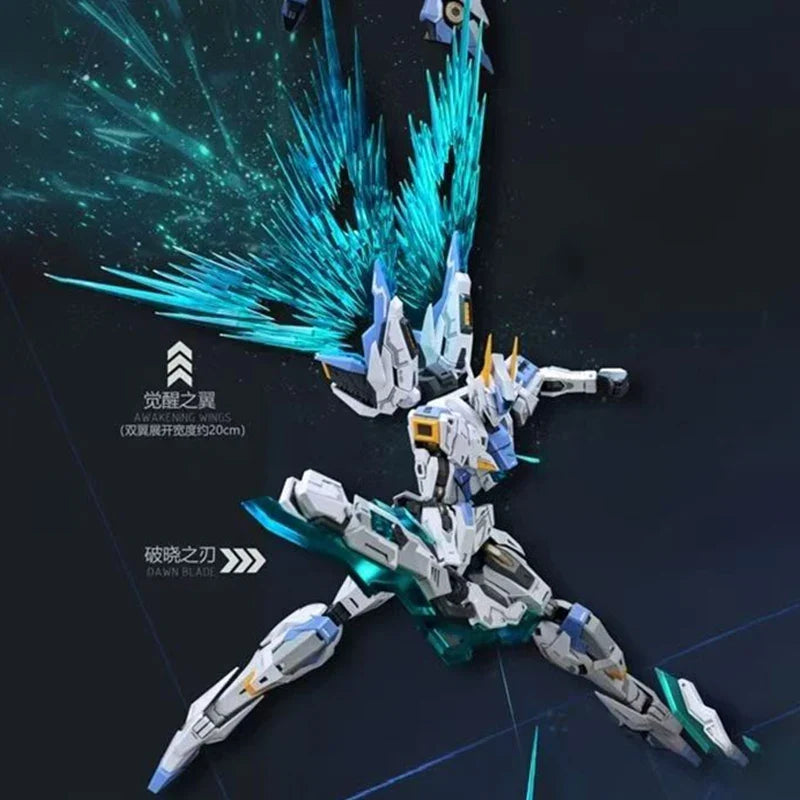 Snaa Model Hg 1/144 Gods Guardian Gawain High Quality Robot Kits Assembly Kit Action Figure Model Gift Toy Collection for Kids
