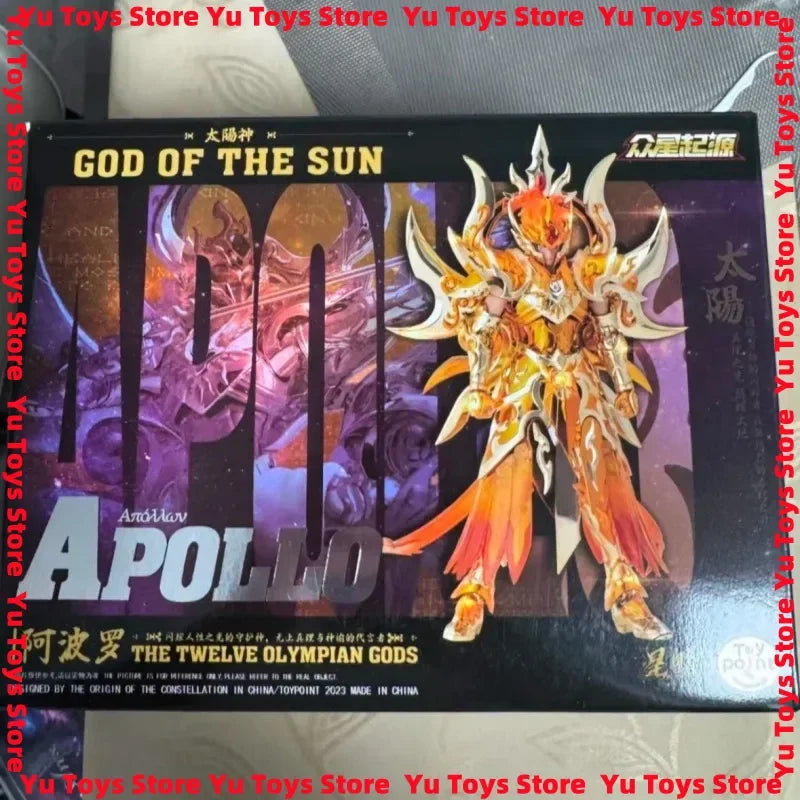 Official Toypoint Star Origin Sun God Apollo Obsidian Edition Alloy Collectible Action Figure Handmade Movable Doll Toy Gift