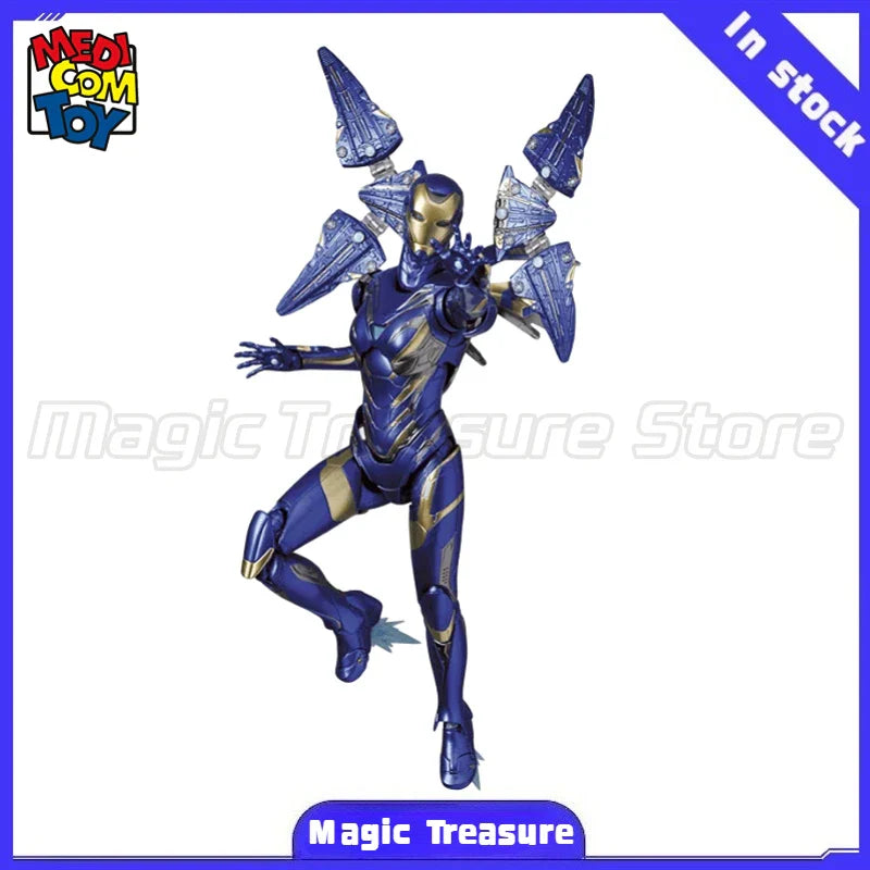 【MT】Medicom Toy MAFEX Nr. 184 Marvel Avengers: Endgame PEPPER POTTS Rescue Armor Bewegliches Modell Spielzeug Geschenk Sammlung