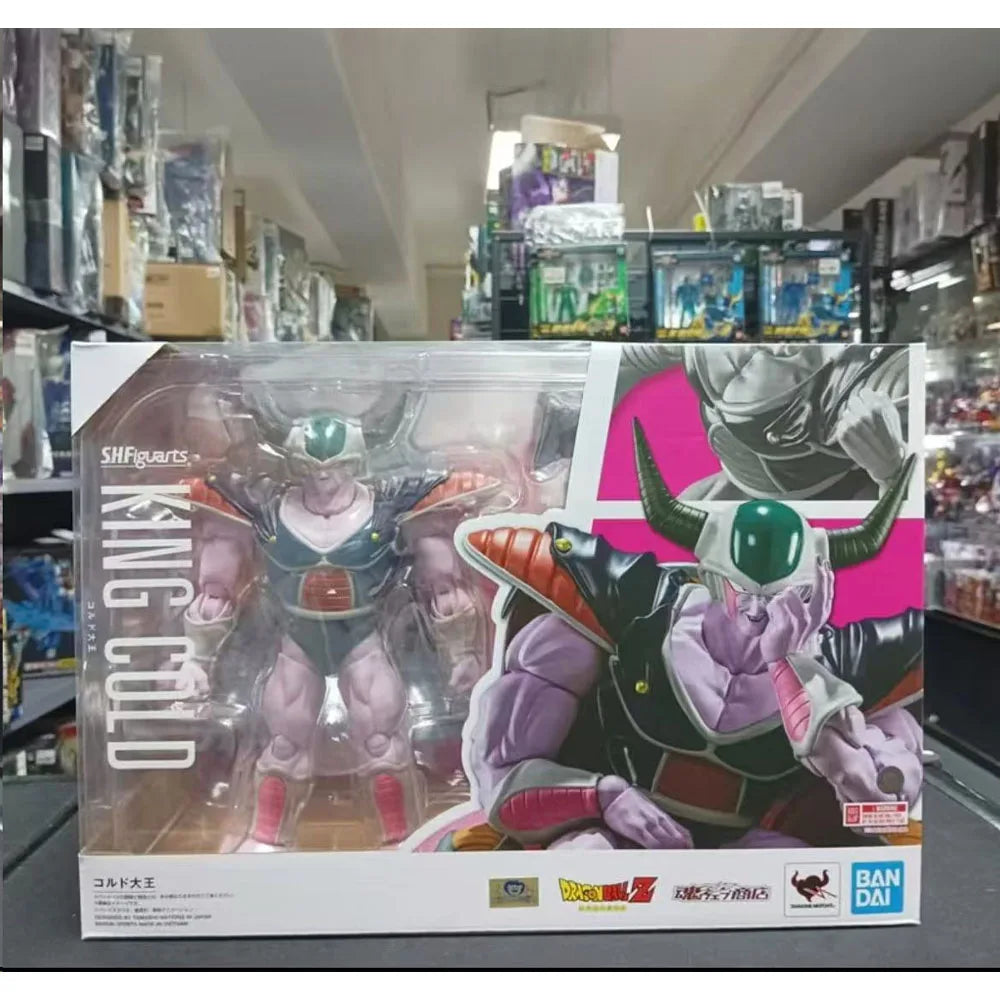 100% Authentic In Stock Bandai S.H.Figuarts Dragon Ball Z King Cold Action Figure Model Toy