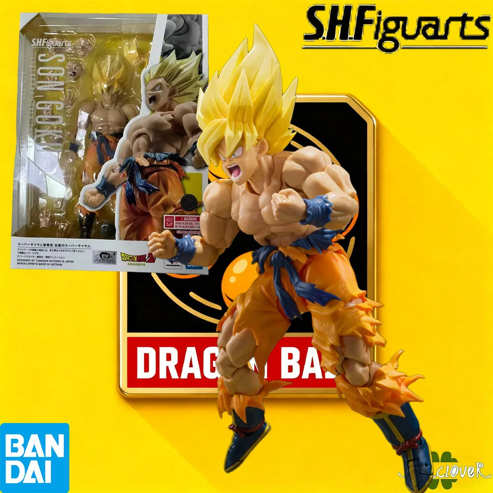 100% Authentic Genuine Bandai S.H.Figuarts Dragon Ball Cooler Final Form & SON Goku Anime Action Figure Collection Toy In Stock