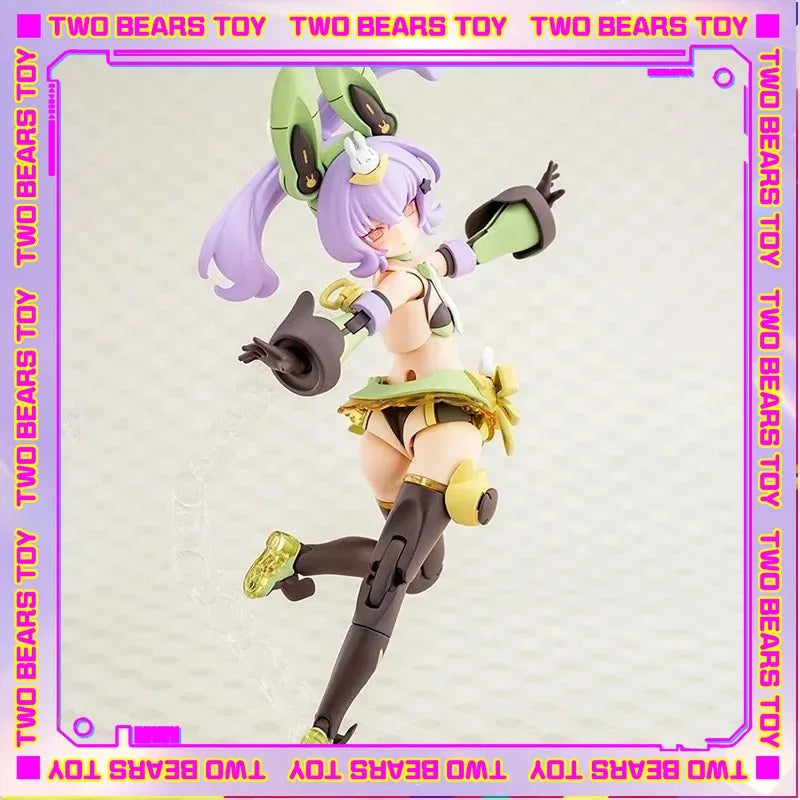 In stock Original Kotobukiya Anime Action Figure MEGAMI DEVICE PUNI MOFU TU Assembly Model Kit Collection Toy Gift For Children