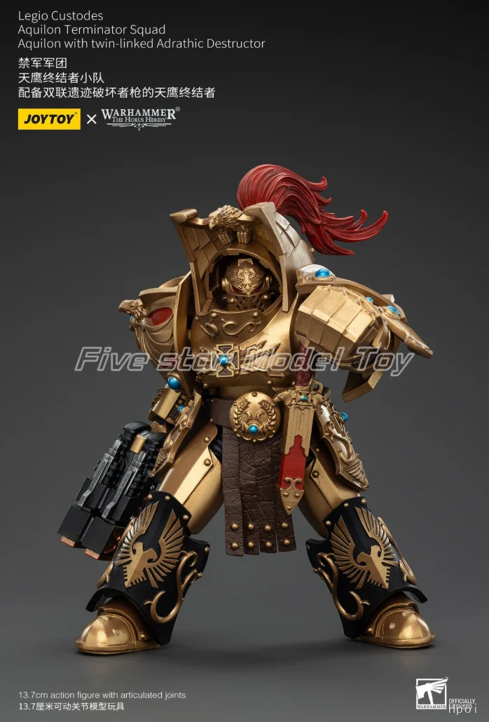 In Stock Original JOYTOY Warhammer 40K Legio Custodes Aquilon Terminator Squad  1/18 Action Figure Model Toy Gift Collection