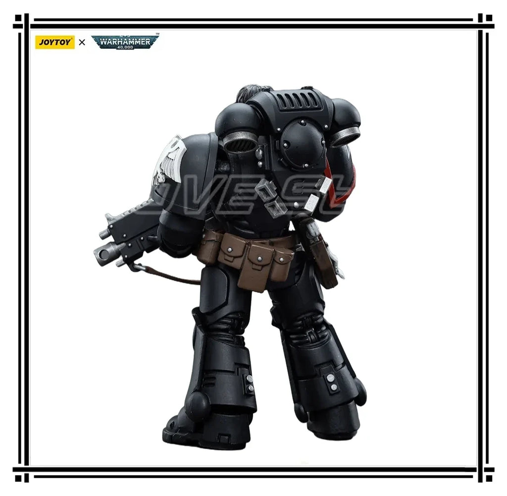 In Stock Original JOYTOY Warhammer 40K Raven GuardIntercessorsBrother Nax 1/18 Action Figure Gift Toys Model