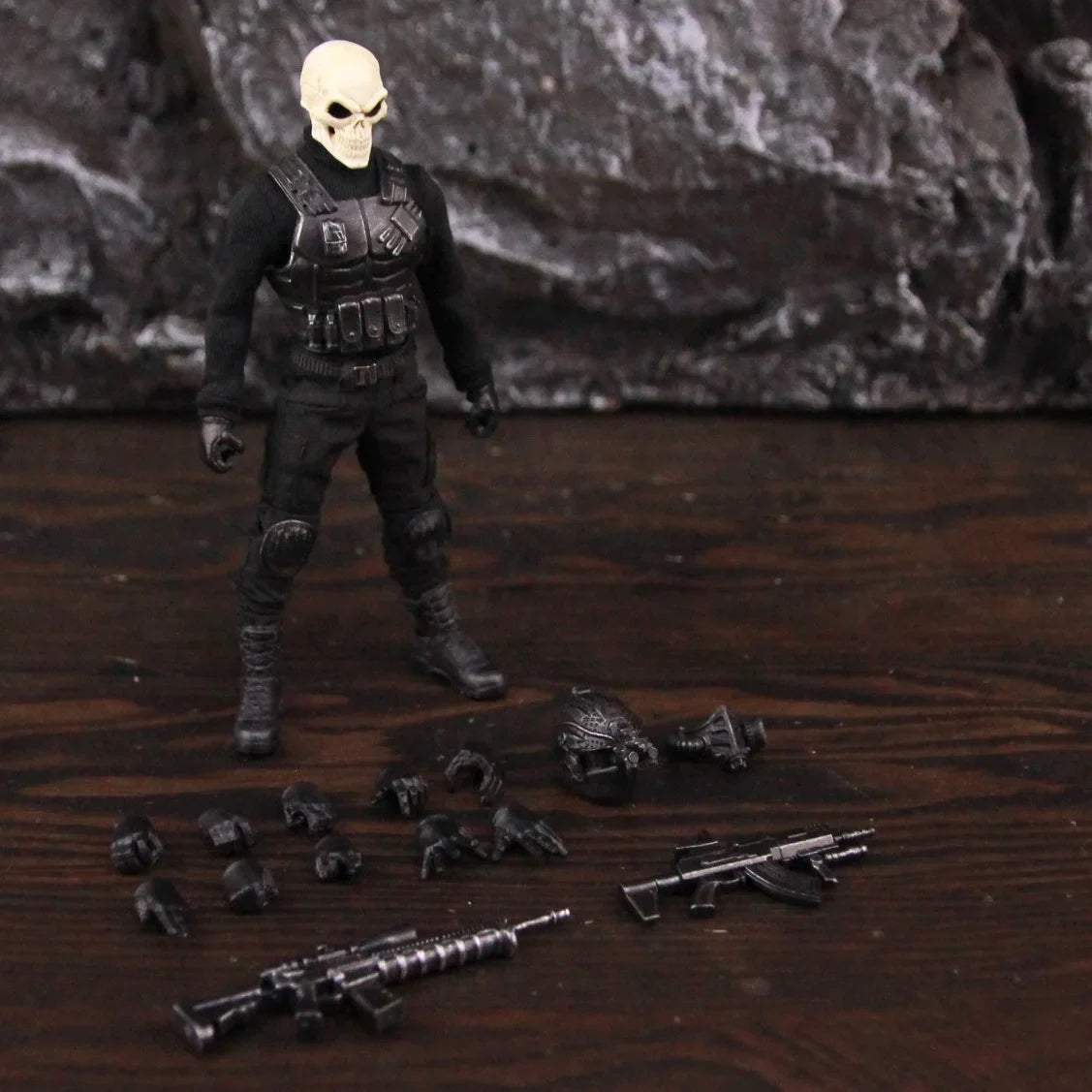 Male Soldier Special Forces Series Task Forces Soldier Skull Sergeant Master 6" Action Figure ONE:12 1:12 1/12 Toys Doll Model
