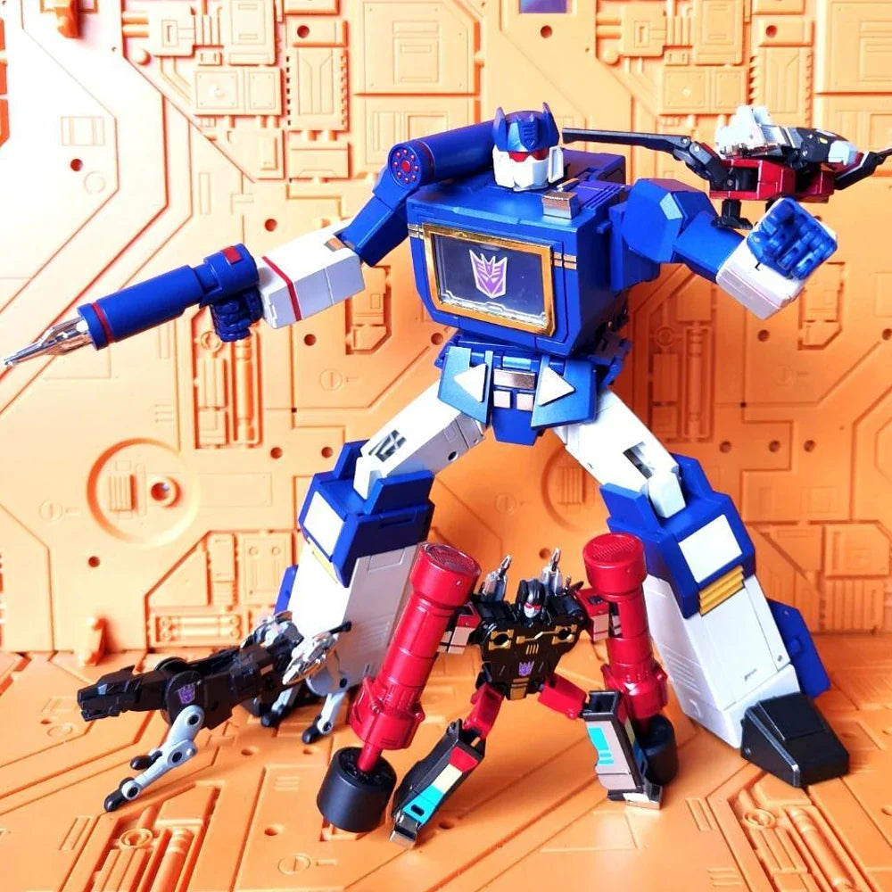 Transformation Toys Masterpiece RP46 Soundwave G1 Series Robot Action Figure KO FT02 RP01 MP13