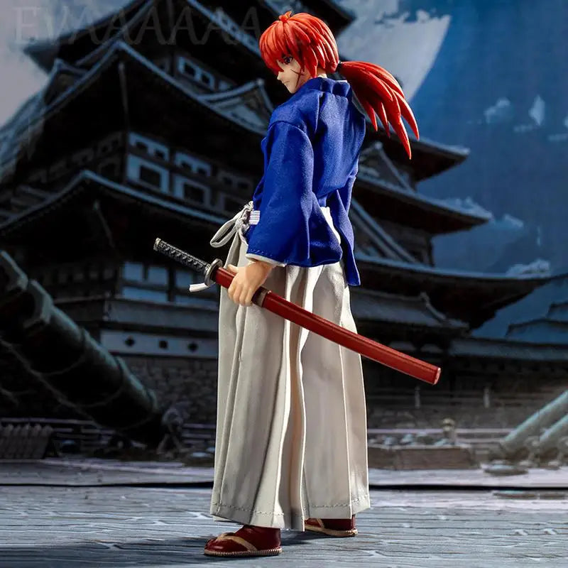 GT Dasin Model Rurouni Kensin / Kenshin Himura Sagara Sanosuke 1/10 SHF PVC Action Figure GT Model Greattoys In Stock