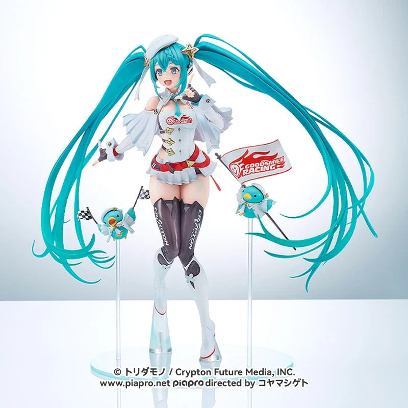 Racing Miku 2023 Ver 1/7 Scale Figure Toridamono Design Hatsune Miku Anime Collectible PVC Model Limited Edition Poseable