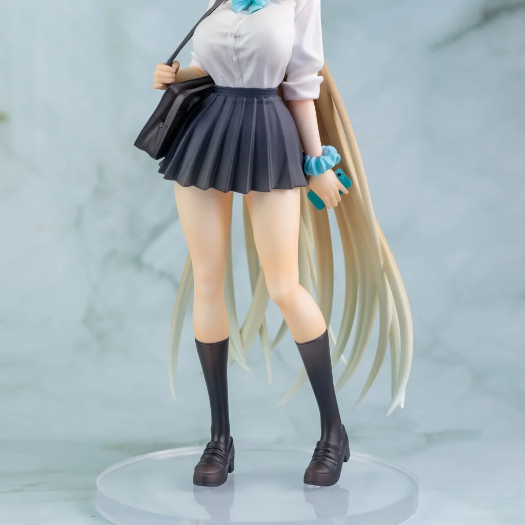 Anime Lucrea Ichinose Asuna Blue Archive Bunny Girl Kit Kawaii Resin GK DIY White Assembly GK Model Statue Toys Doll Collection