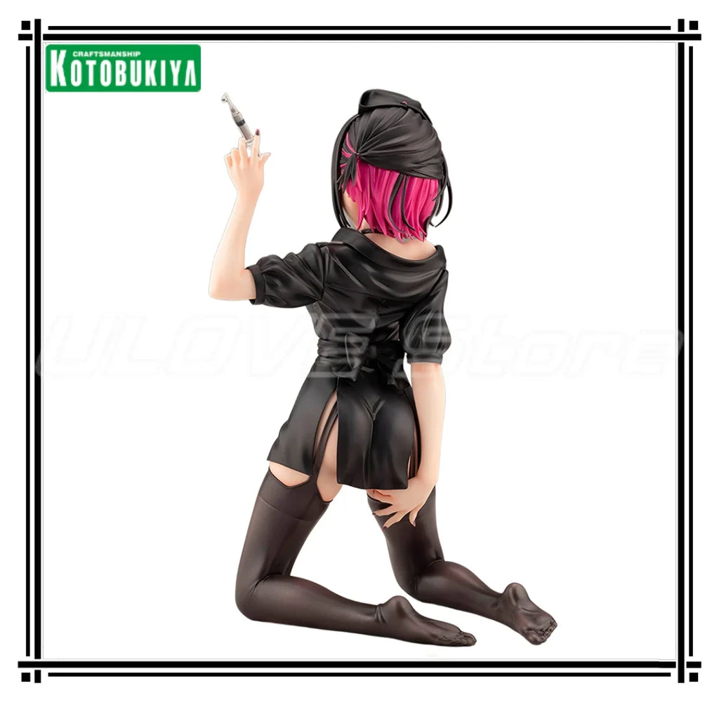 In Stock Original KOTOBUKIYA White Snow Love Nurse Anime Figure Model Gift