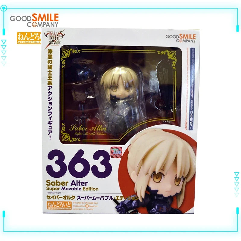 GSC Original Genuine Fate/Stay Night Altria Pendragon Nendoroid 363 Saber Alter Super Movable Edition 10cm Model Action Figures