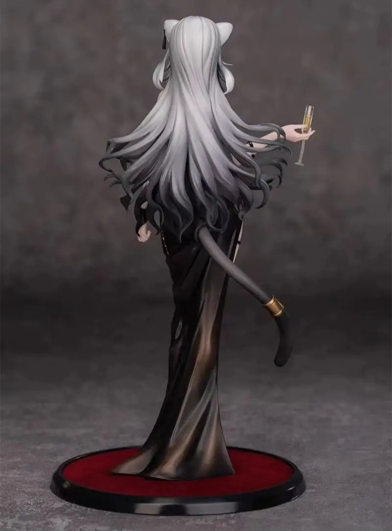 New Original Myethos Arknights 1/7 Schwarz Formal Dress Ver Genuine Action Anime Figure Model Charm Collectible Gift Series