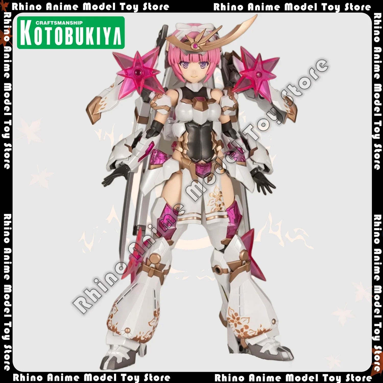 In Stock Original Genuine Kotobukiya Frame Arms Girl Magatsuki 250mm Tall Action Figure Anime Model Kit Collectible Toy Figure