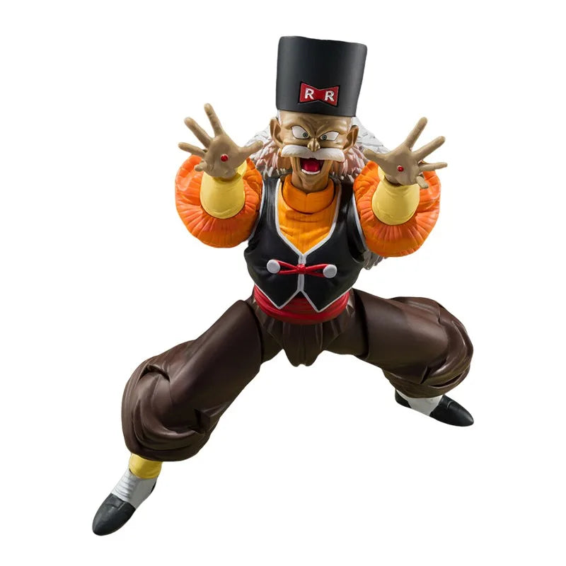 Bandai Genuine SHF Dragon Ball Android 20 Dr.Gero Anime Action Figure Joints Movable Collectible Model Toys Ornaments Gift Kids