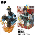 16CM Anime Enn Enn no Shouboutai Shinra Kusakabe Figure Scene Model Toy Doll Action Figure 1/8 pvc Collection Gifts