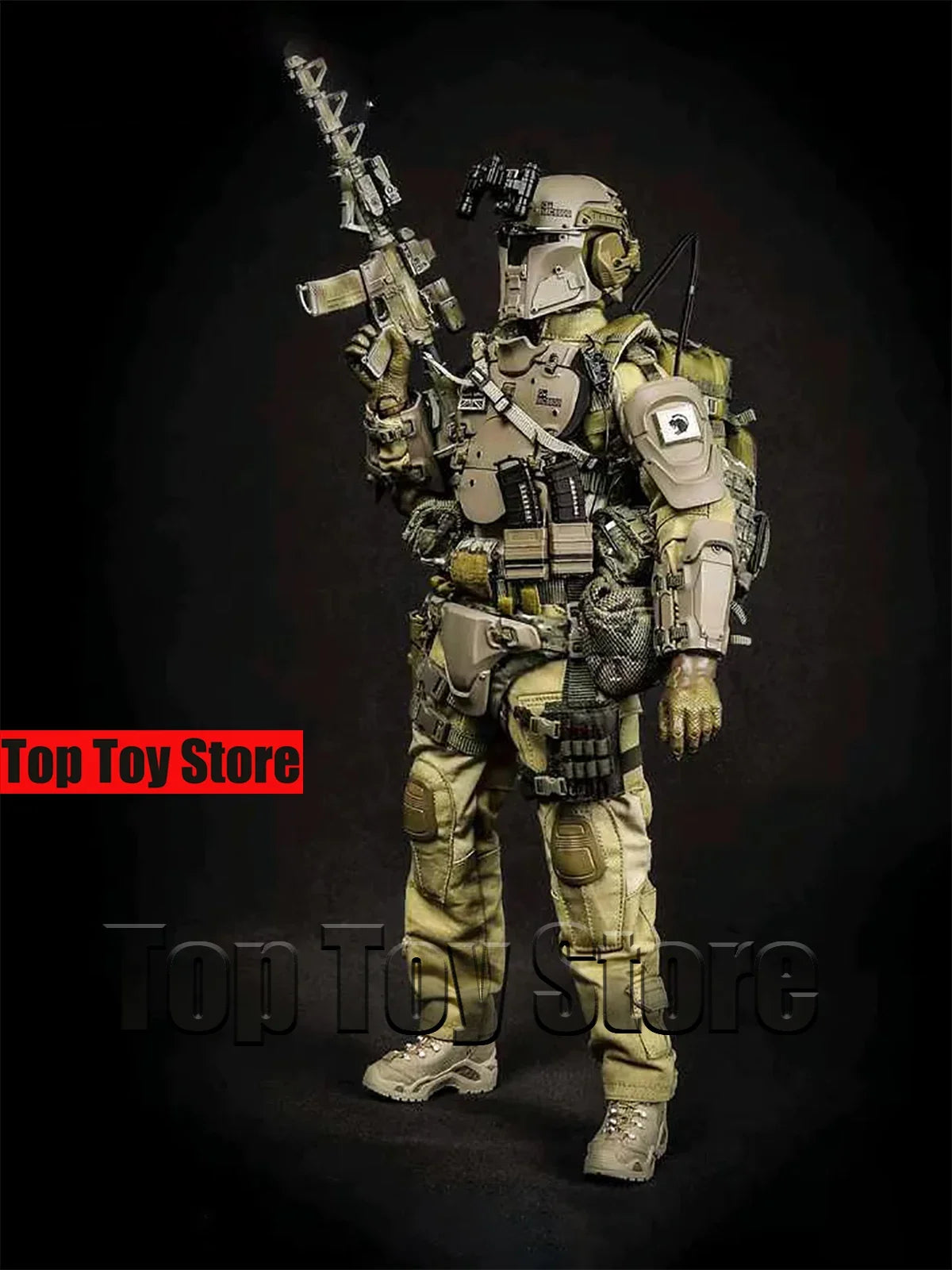 Original GWG004 Desert Raider 1/6 Male Soldier Military Action Figure Full Set Collectible Model Toys Gift