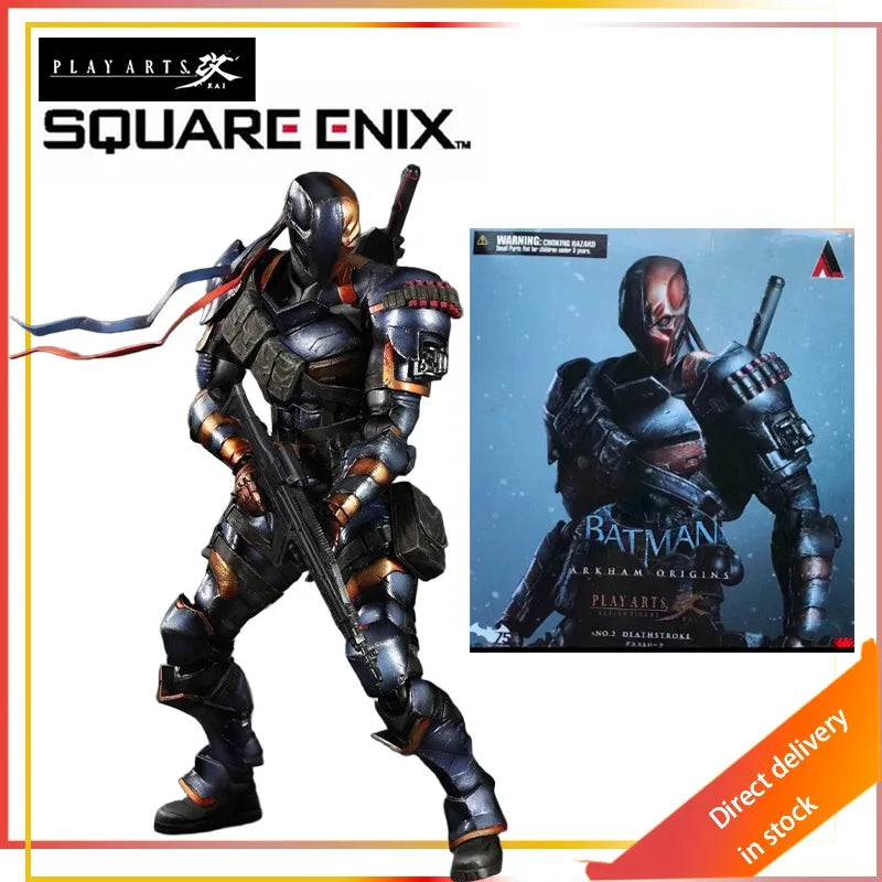 SQUARE ENIX Original PlayArts Changes Origin of Akam Batman Action Joint Mobility Figure Model Toys Give A Gift To A Boys