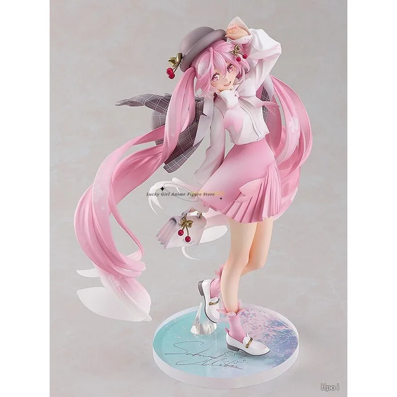 In Stock Original Hatsune Cherry Blossom Ver. 2025 New Products 28cm Anime Figure Classic Collection Model Toys Dolls Gifts