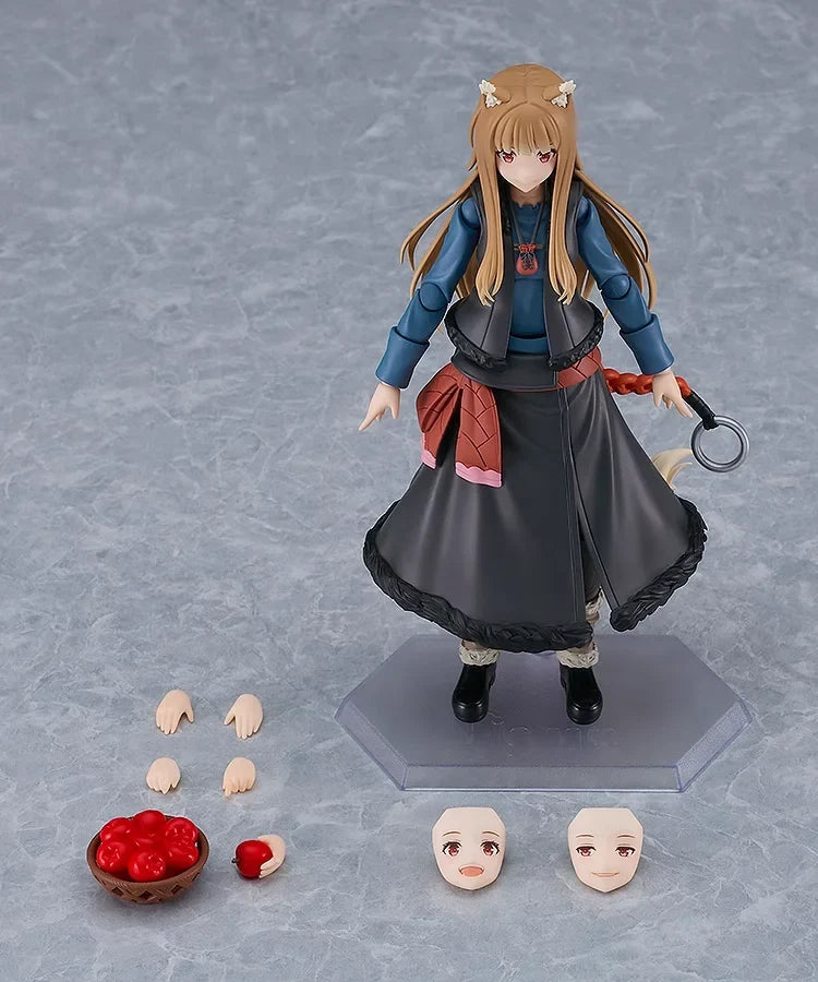 Original Figma Holo 647 Spice and Wolf MERCHANT MEETS THE WISE WOLF Action Figure Toys Movable PVC Model Collection Doll