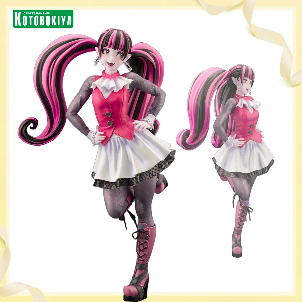 100%original Kotobukiya Monster High - Draculaura - Bishoujo Statue - 1/7 Anime Action Figures Model Collectio Toy