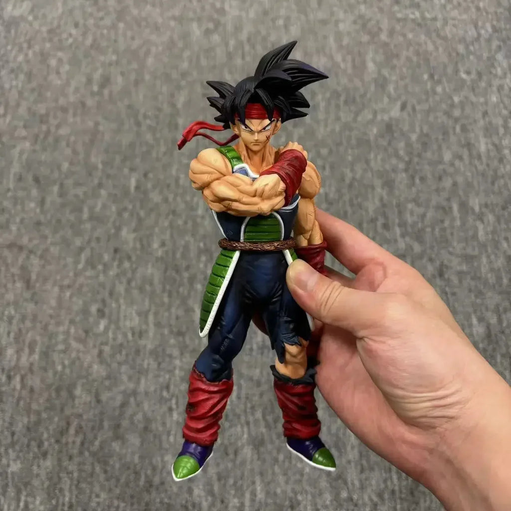 24cm/9.4in Anime Dragon Ball Z Figure Bardock Figure Collectible Model Statue Toy Gift