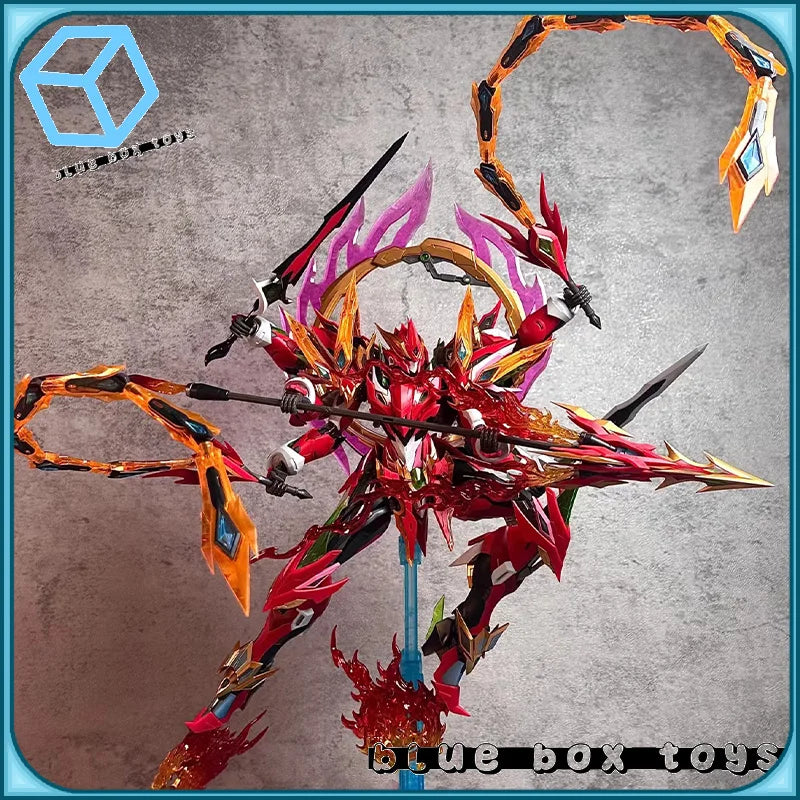 In Stock Motor Nuclear NeZha Six Arms MNP-XH04 Chines Mecha Model Alloy Skeleton Action Figure Assembly Model Collect Toys Gifts
