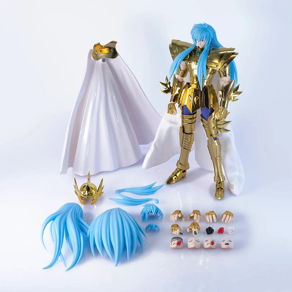In Stock Saint Seiya Myth Cloth EX LC Pisces Albafica Anime 2.0 The Lost Canvas Knights of the Zodiac Action Figure Toy ST Model