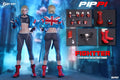 PLAY TOY P027 1/6 Fightter Cammy Female Soldiers With Movable Eyeballs Figure 12'' Model Full Set Collectible Toy