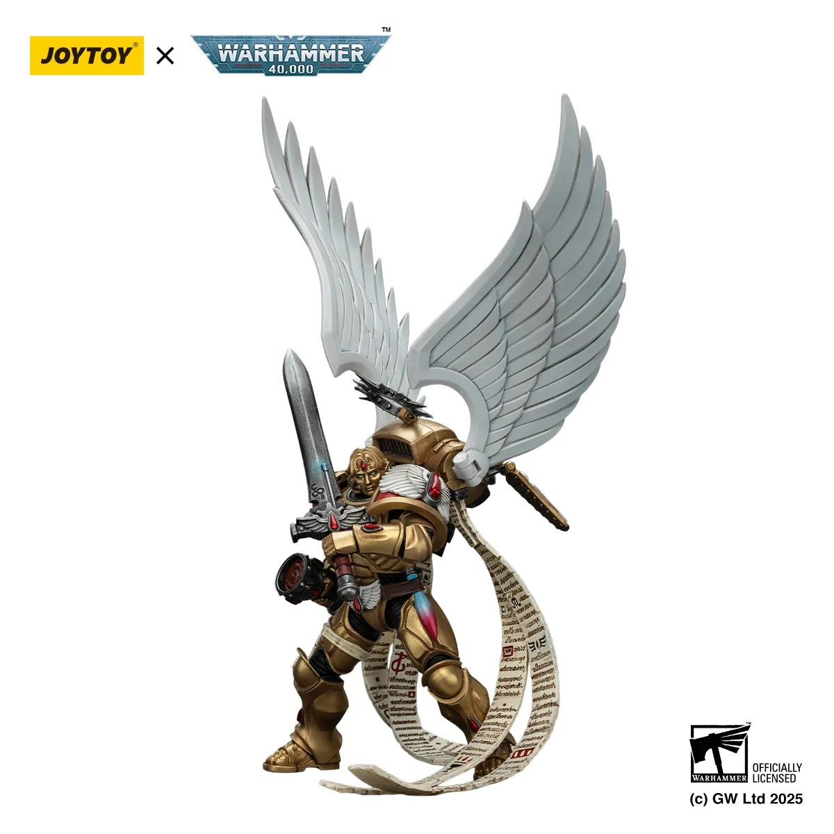 [Pre-Order] JOYTOY Warhammer 40K Blood Angels The Sanguinor with Encarmine Broadsword Collectible Action Figure Collection Toy