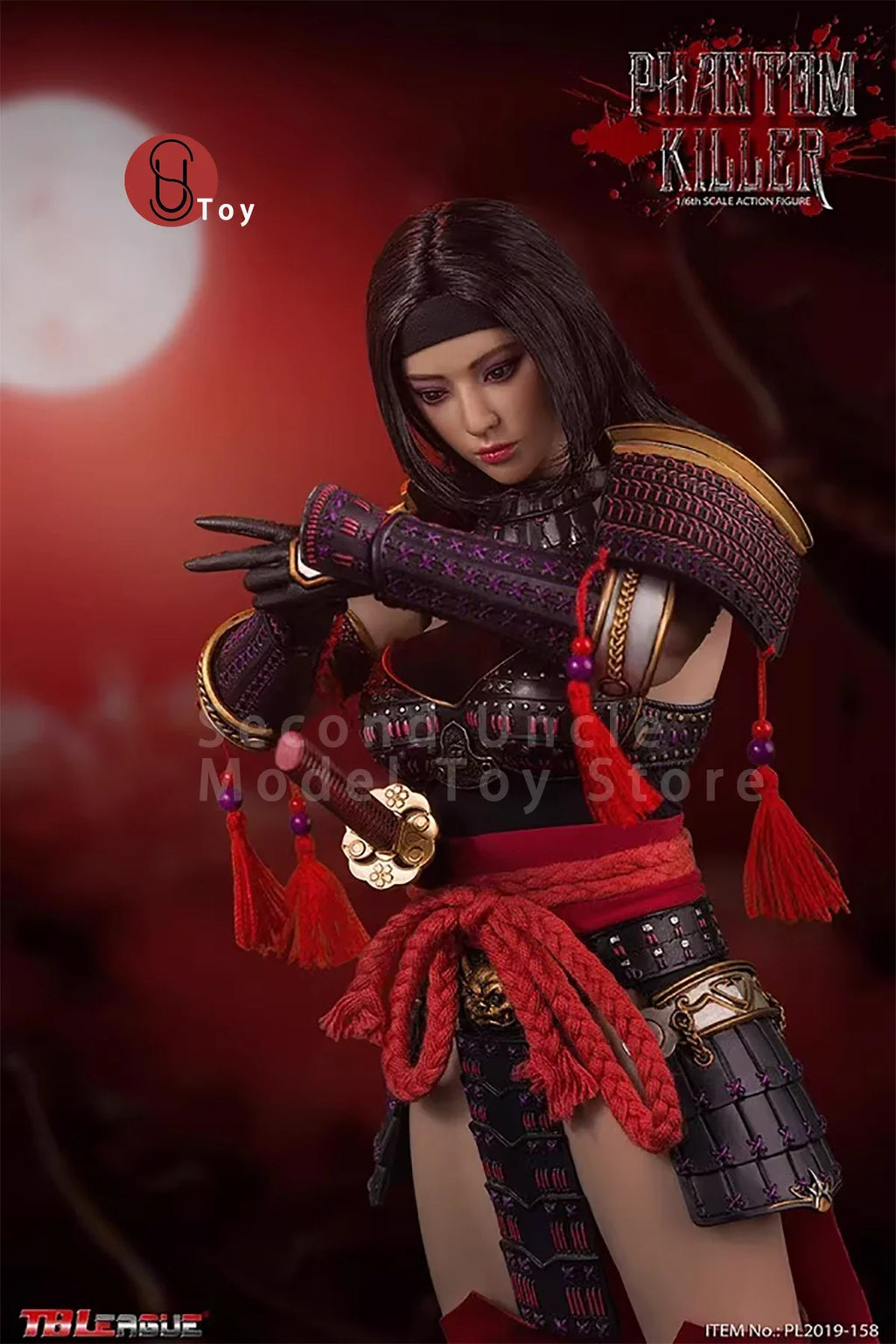 TBLeague PL2019-158 1/6  Phantom Killer Out of print 12'' Japanese female warrior Action figure Full Set Collectible Model Toys