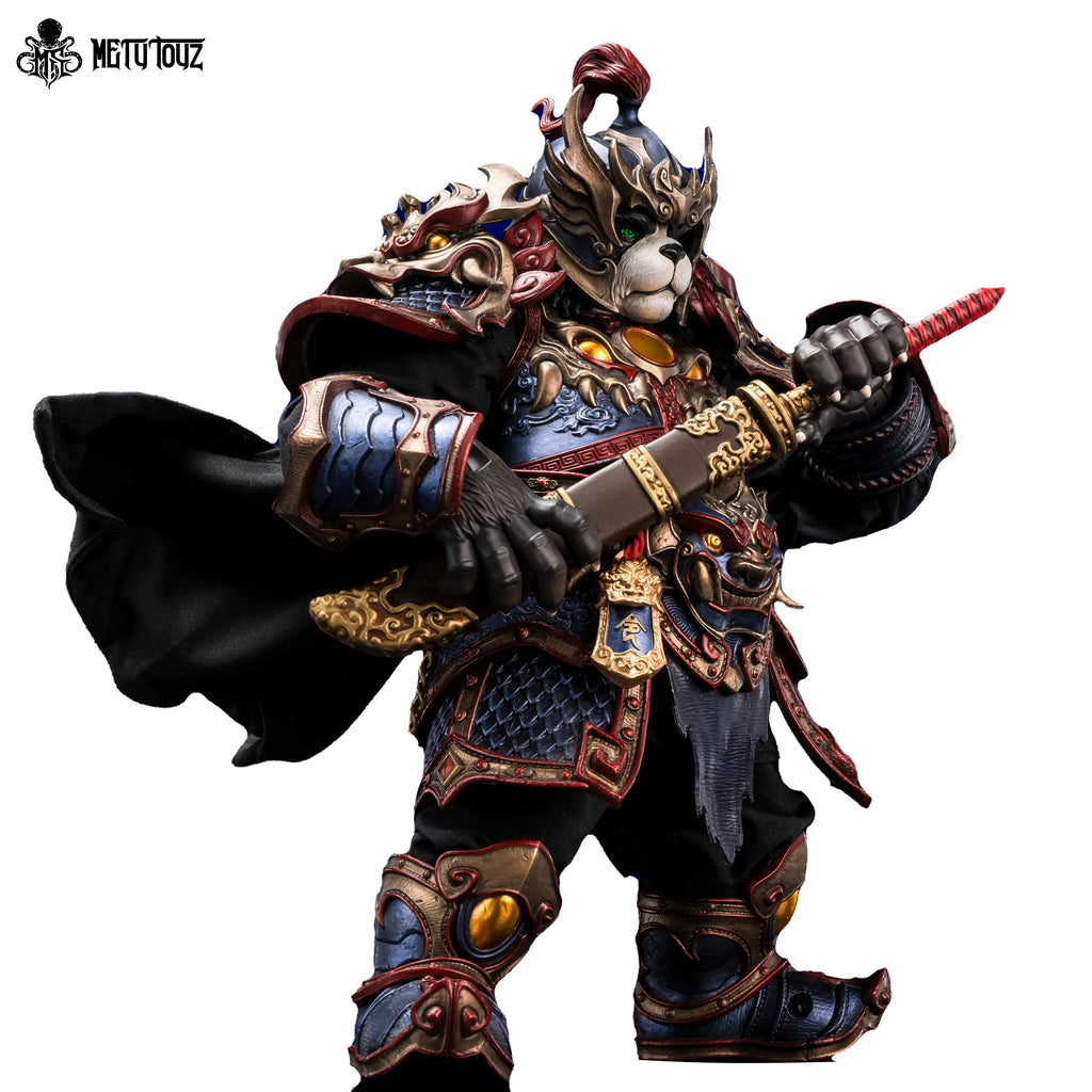 Metytoyz Memory Toys Armor Master Wander Panda Adventurer World Kung Fu WuQingLie 20cm Collectible Model Decoration