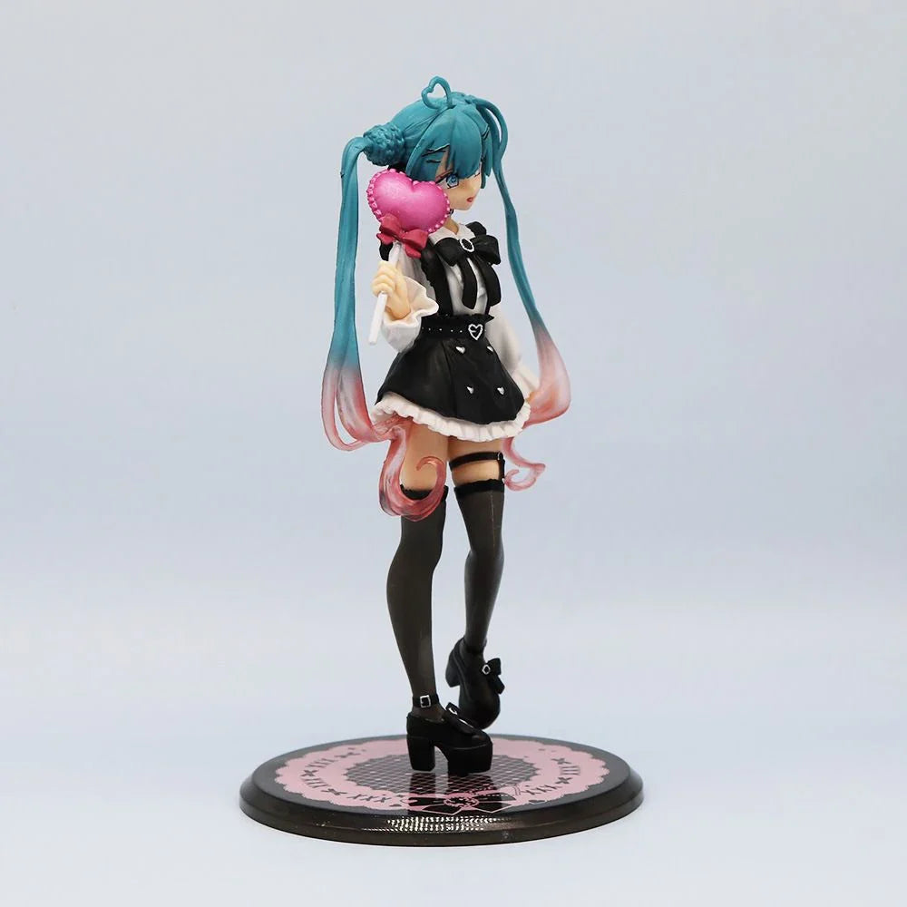 Anime 19cm Hatsune Miku Beauty Girl Fashion Subclture Figure PVC Collection Model Birthday Gift Decoration Doll Model Kids Toys