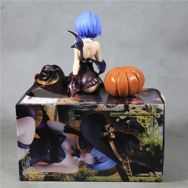 New Re:Zero -Starting Life In Another World Rem Phantom Night Magician Figure Gk Model Collection Doll Decora Halloween Gifts