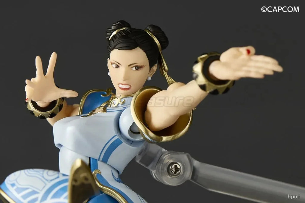 【MT】KAIYODO Revoltech AMAZING YAMAGUCHI Street Fighter 6 Chun Li Action Figure Model Toy Gift Collection