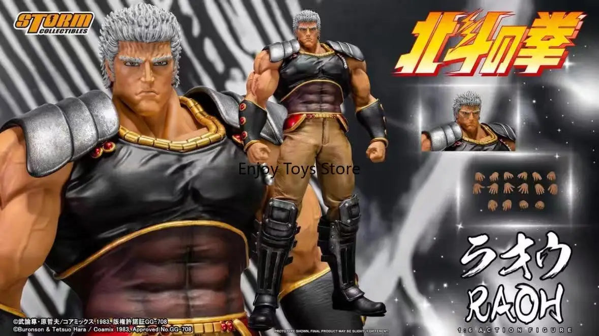 Authentic Storm Toys BTFN02 1/6 Fist of The North Star Raoh Action Figure
