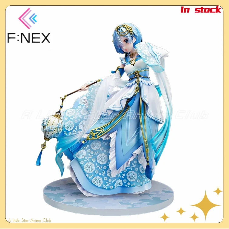 In Stock Original F:NEX Re0 REM Hanfu 1/7 Scale Dolls Animation Figures Model Collection Toys Ornaments Gifts