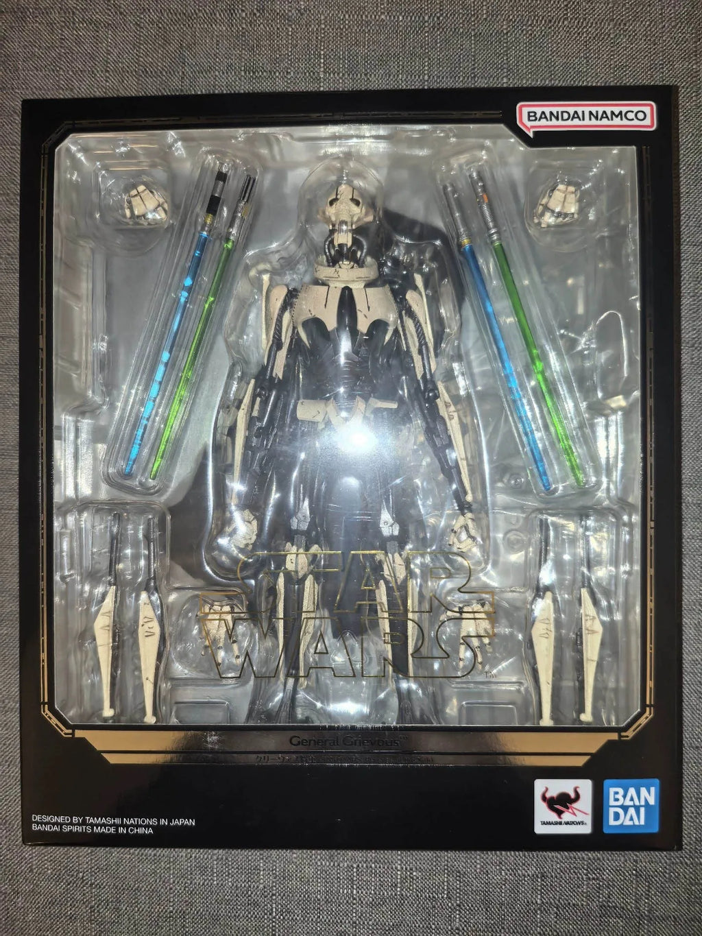 Bandai  S.H.Figuarts General Grievous (STAR WARS 3: Revenge of the Sith) Figures Anime Model Genuine Boxed Toy Gift