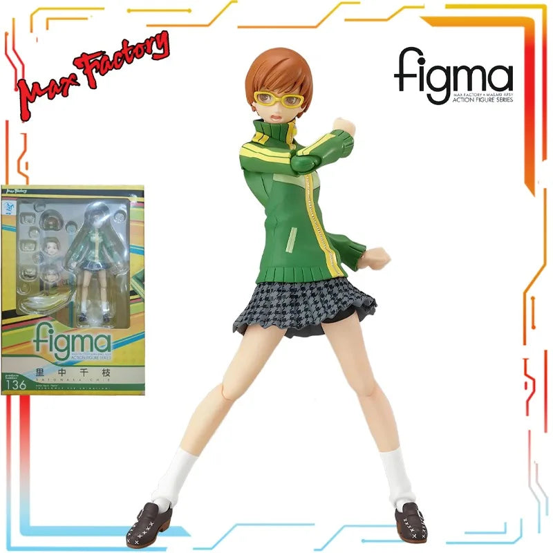 Max Factory Figma Finished Product Movable Proportional Doll Persona 4 Golden Animated Edition Toys Model Festival Gift for Boys