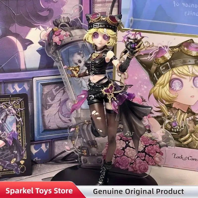 In Stock Identity V Wahrheit unterhalb Leb wohl Geistermädchen Mechanikerin Schlosskern Anime Figur Sammlerstatue für Spiel- und Anime-Fans