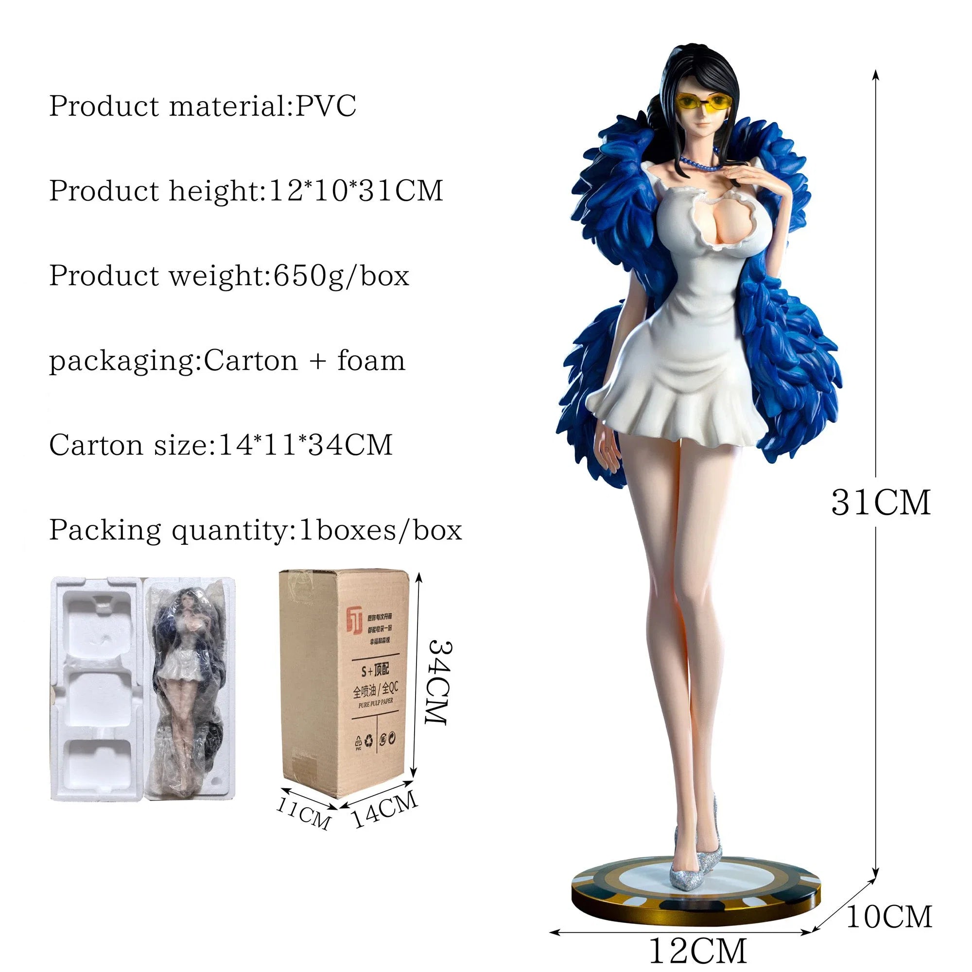 Jt Statue 38cm/14.96inch One Piece Monkey D. Luffy Gear 4 Model Dolls Figurine One Piece Anime Figure Collectible Toys Gifts