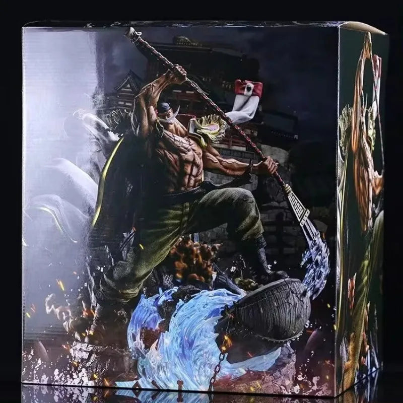 41cm One Piece Edward Newgate Decisive Battle on Top Figure PVC Model Animation Peripherals Decoration Doll Boy Toy Collections