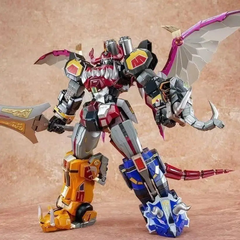 Nuevo Modelo De Ráfaga ZL-01 KO FLAMETOYS BEAST LORD Dragon Caesar Megazord Aleación Producto Terminado Modelo Figuras De Acción