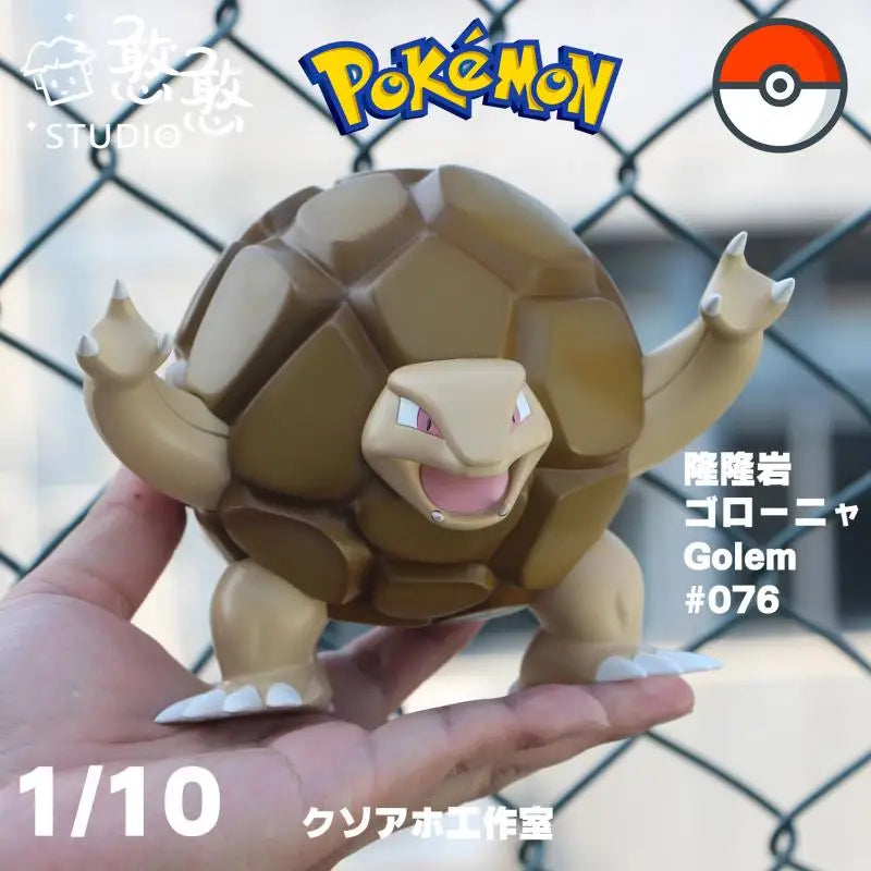 Pokemon 1/10 GK Golem Anime Action Figure Model Toys Gift for Birthday Children