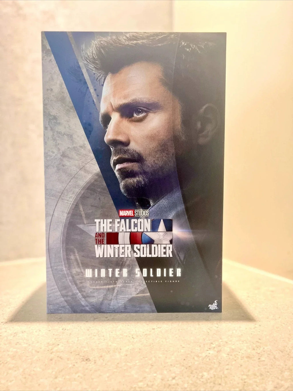 【MT】Hot Toys TMS039 Marvel „The Falcon and The Winter Soldier“ Bucky The Winter Soldier Sammlerpuppe im Maßstab 1:6, bewegliches Modell