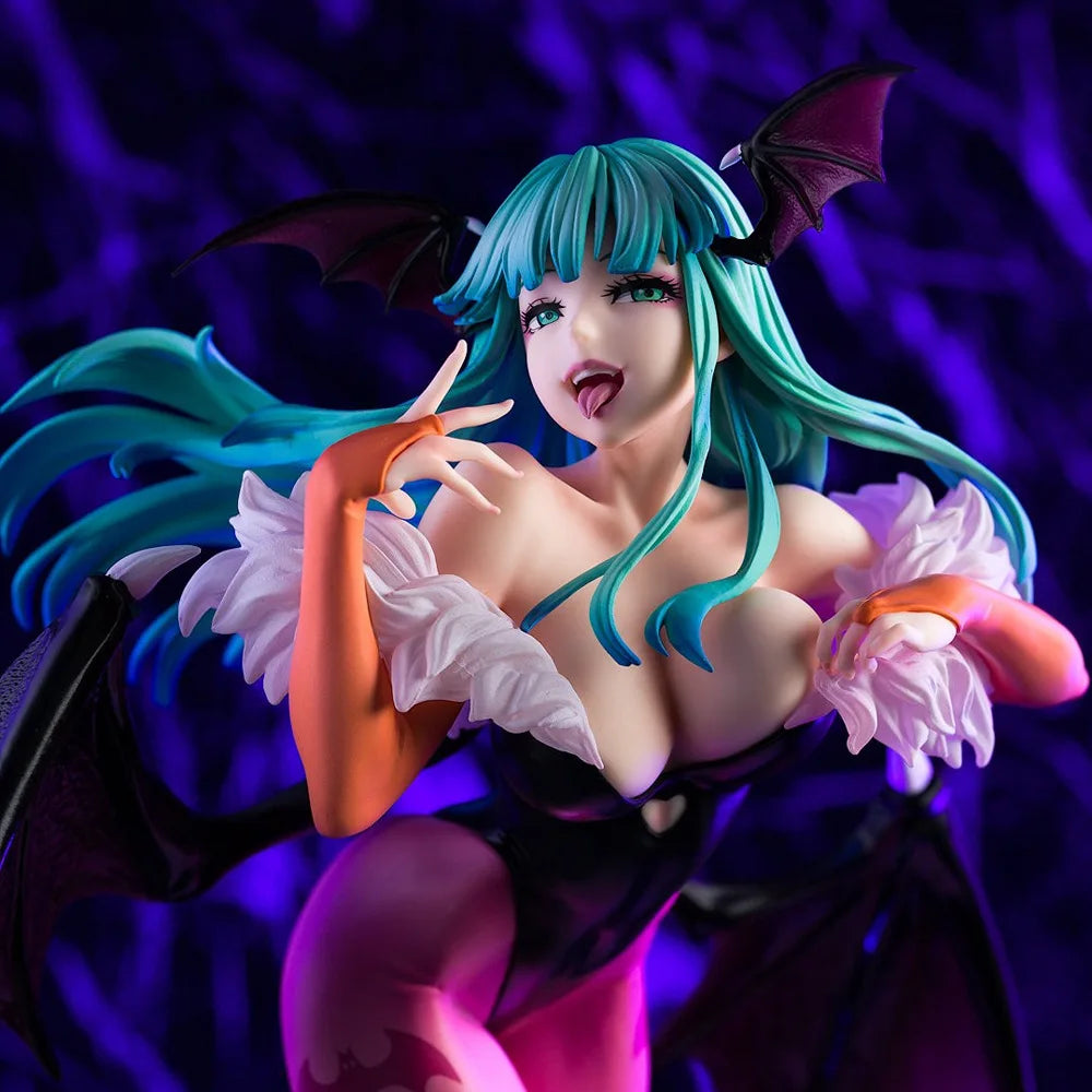2023 23cm Morrigan Aensland Vampire Action Figure Collection Toys Christmas Gift Doll With Box